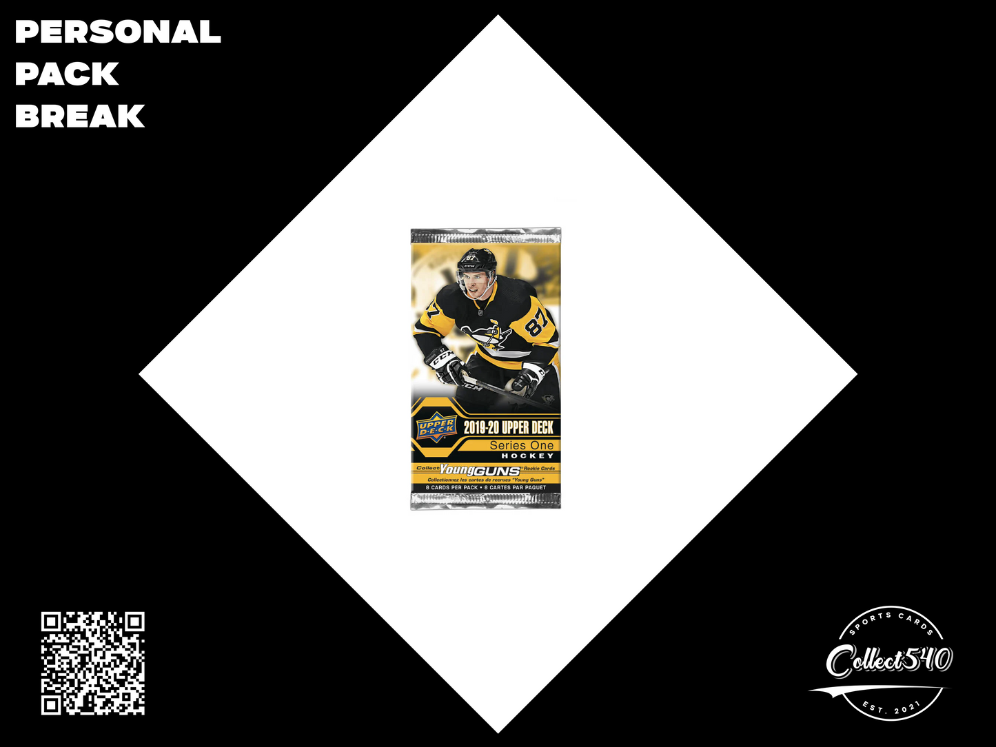 Personal Pack Break 2019-20 Upper Deck Series 1 Hockey Retail
