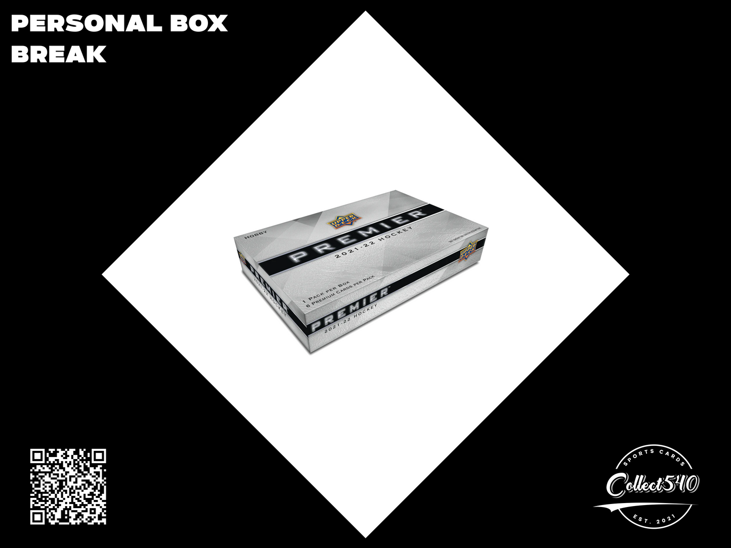 Personal Box Break 2021-22 Upper Deck Premier Hockey Hobby