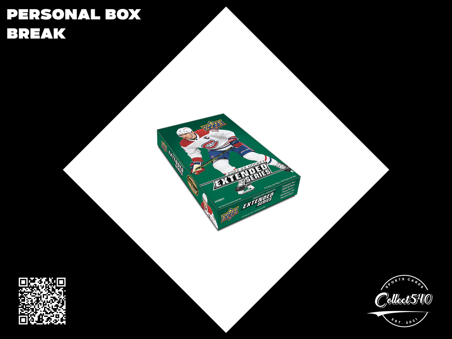 Personal Box Break 2022-23 Upper Deck Extended Series Hockey Hobby