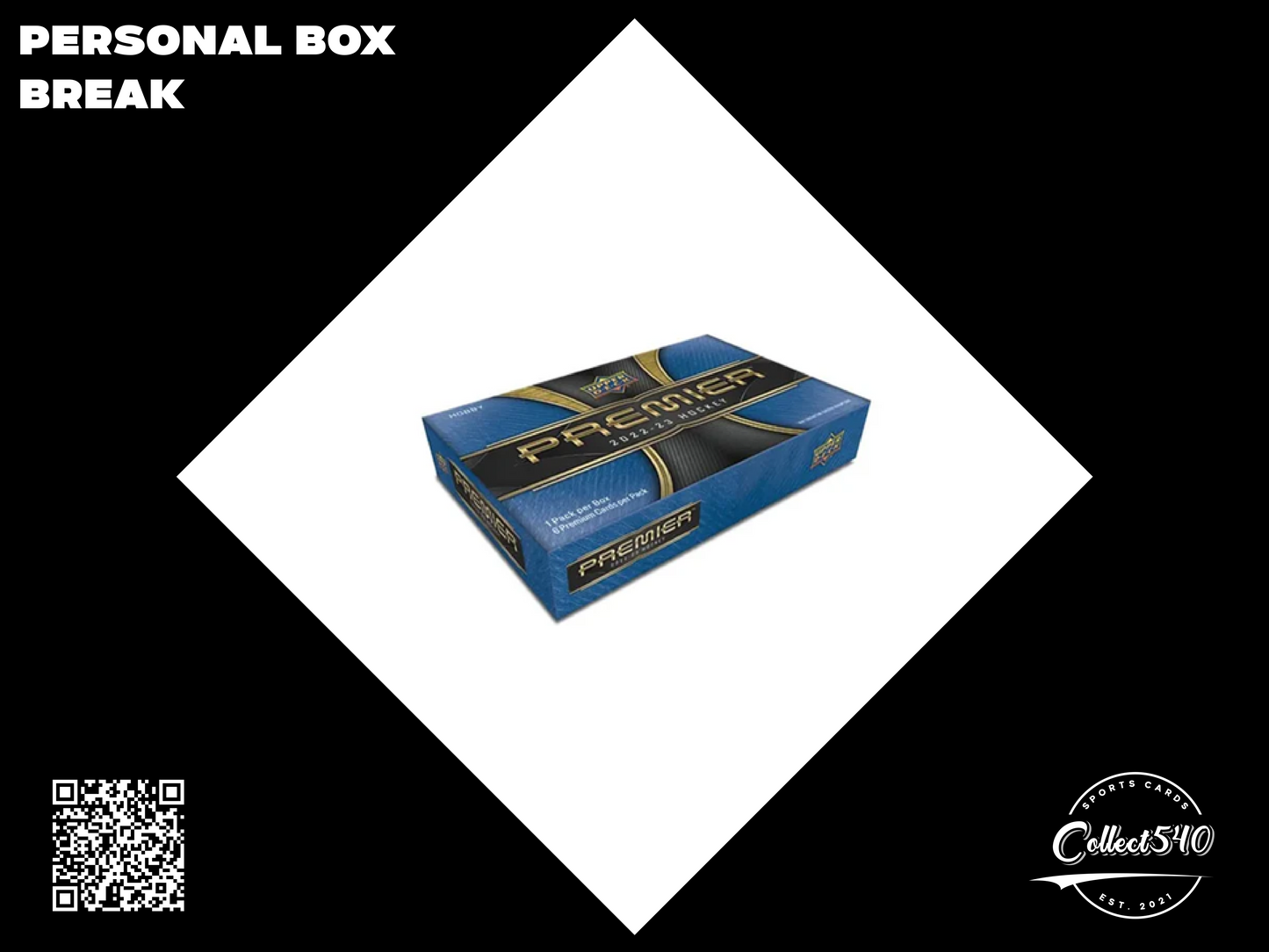 Personal Box Break 2022-23 Upper Deck Premier Hockey Hobby