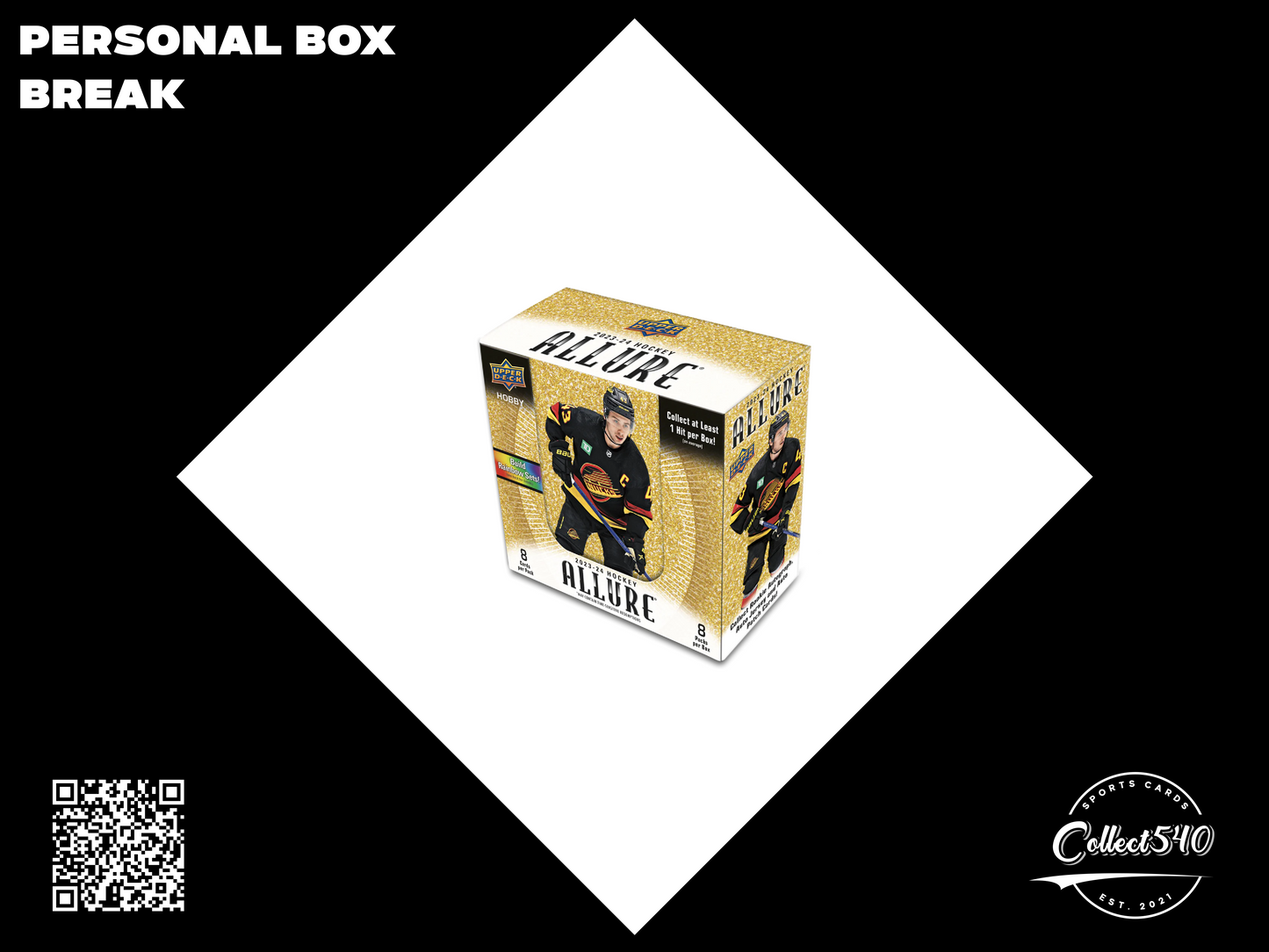 Personal Box Break 2023-24 Upper Deck Allure Hockey Hobby