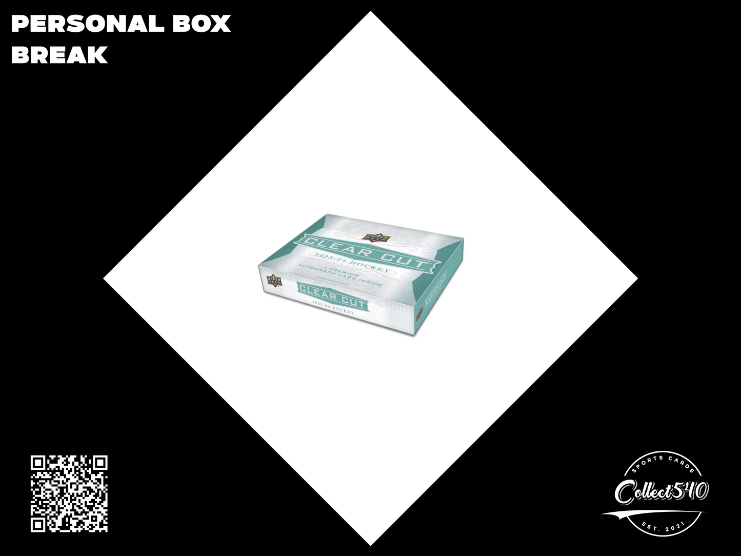 Personal Box Break 2023-24 Upper Deck Clear Cut Hockey Hobby