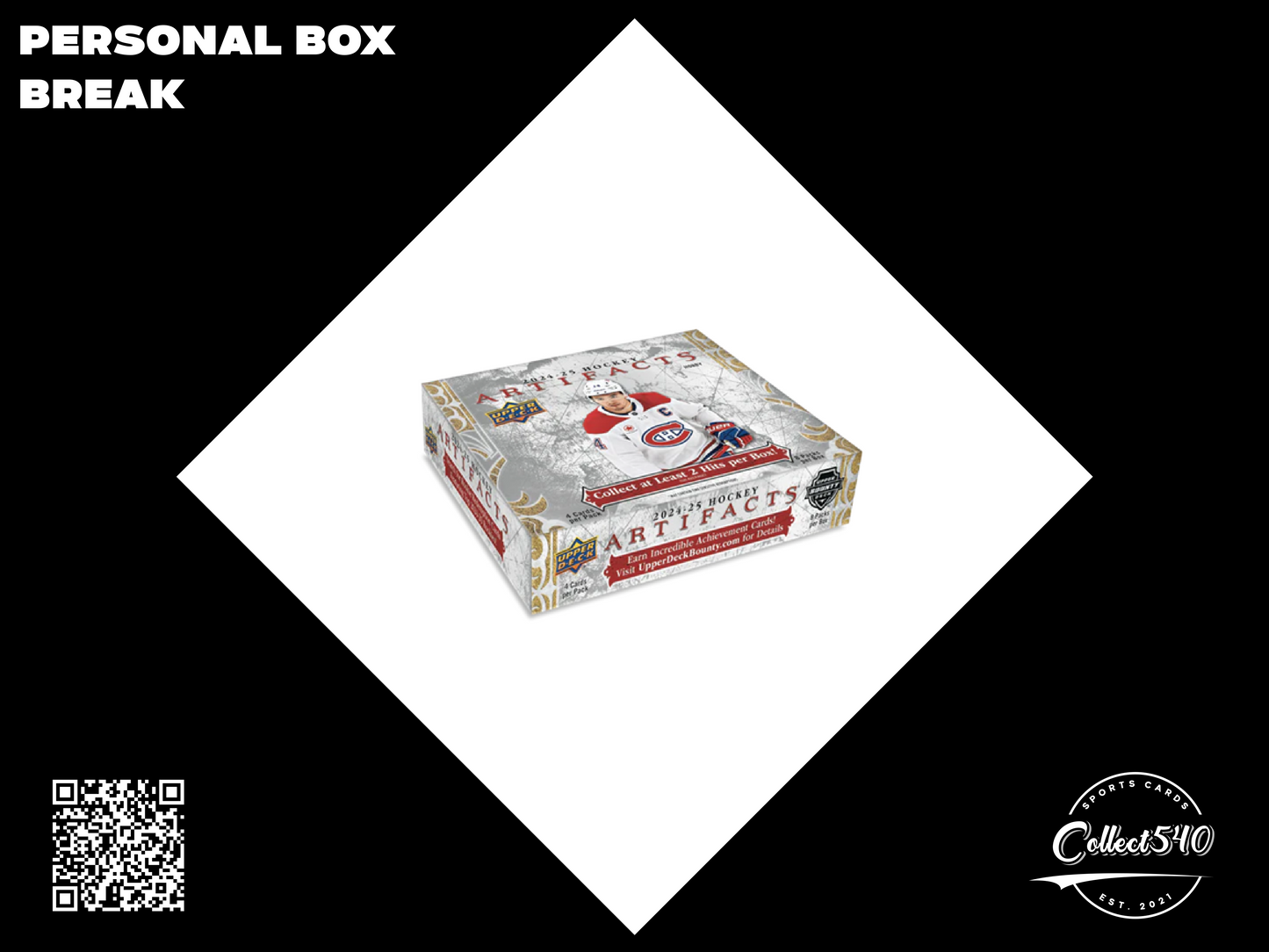 Personal Box Break 2024-25 Upper Deck Artifacts Hockey Hobby