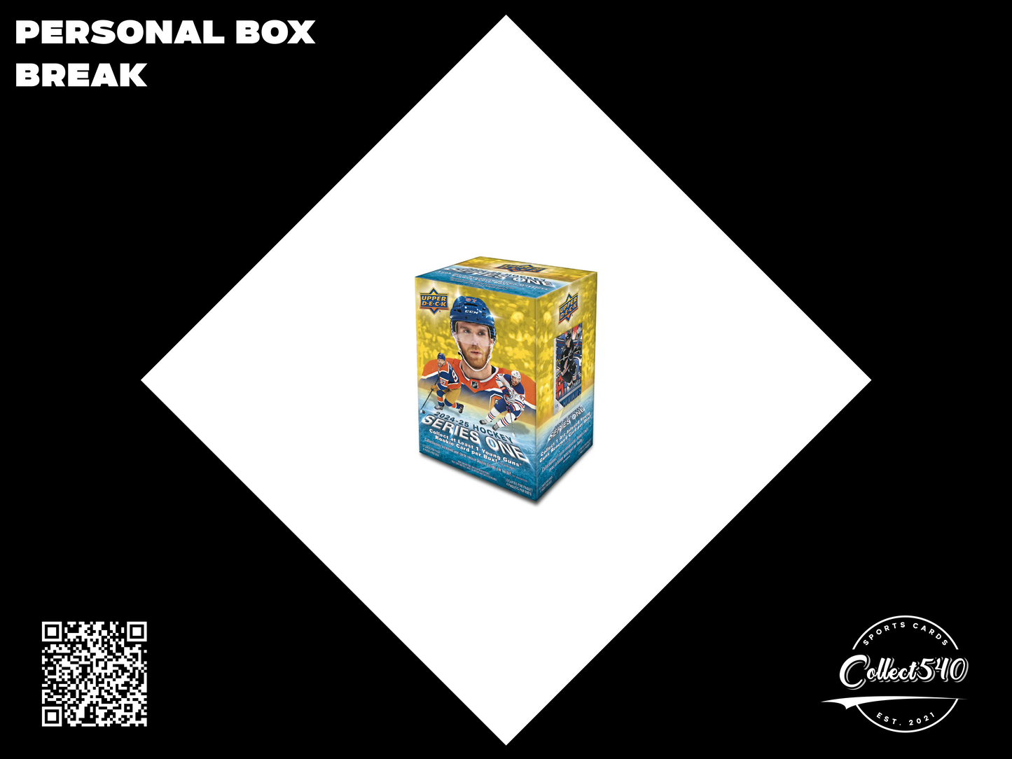 Personal Box Break 2024-25 Upper Deck Series 1 Hockey Blaster