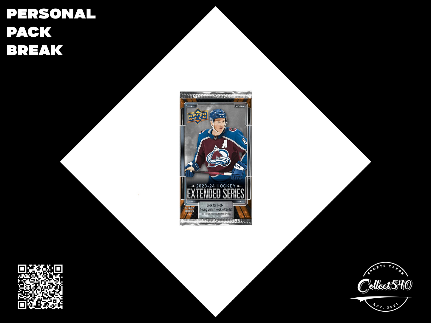 Personal Pack Break 2023-24 Upper Deck Extended Series Hockey Hobby