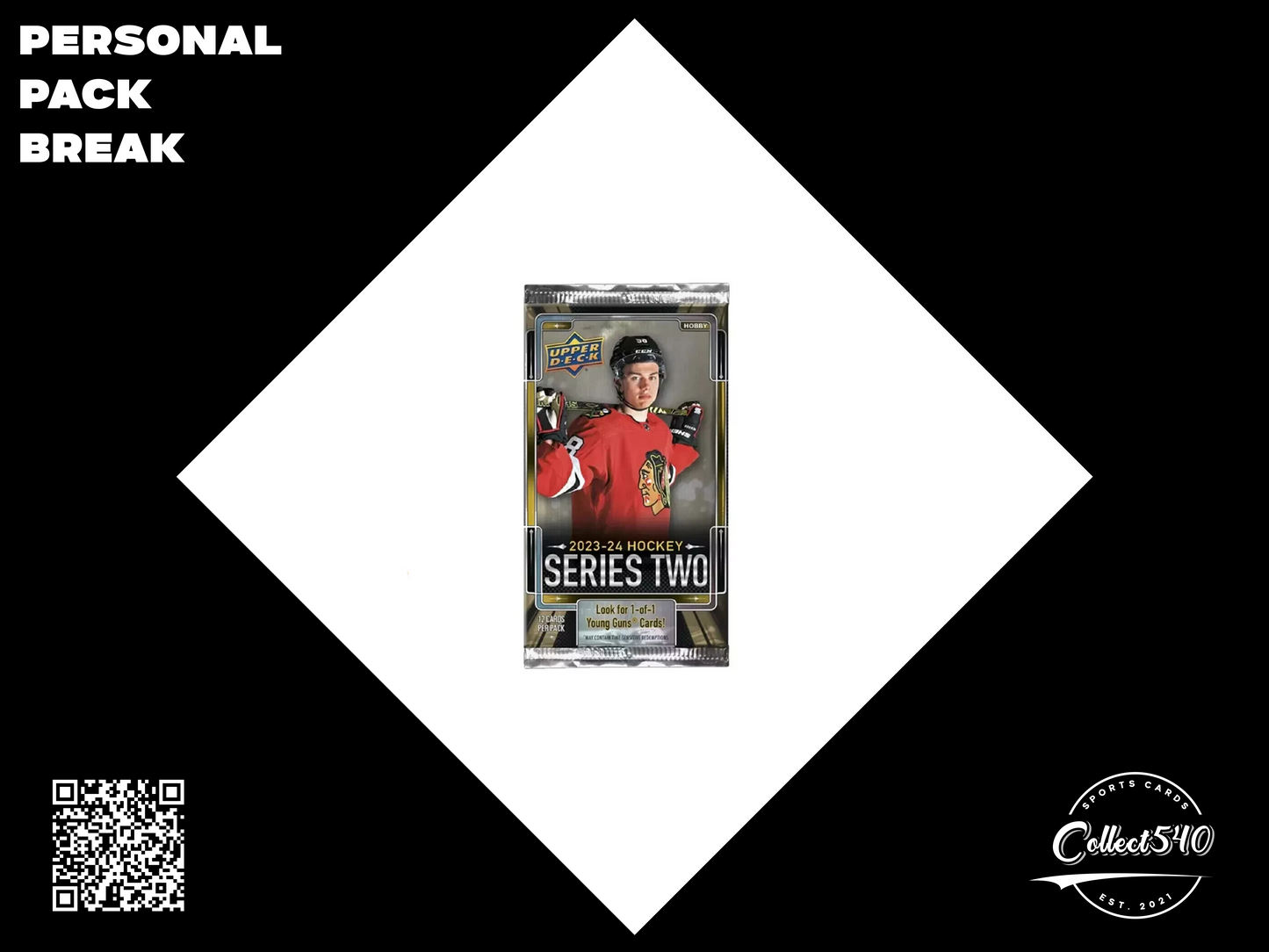 Personal Pack Break 2023-24 Upper Deck Series 2 Hockey Hobby