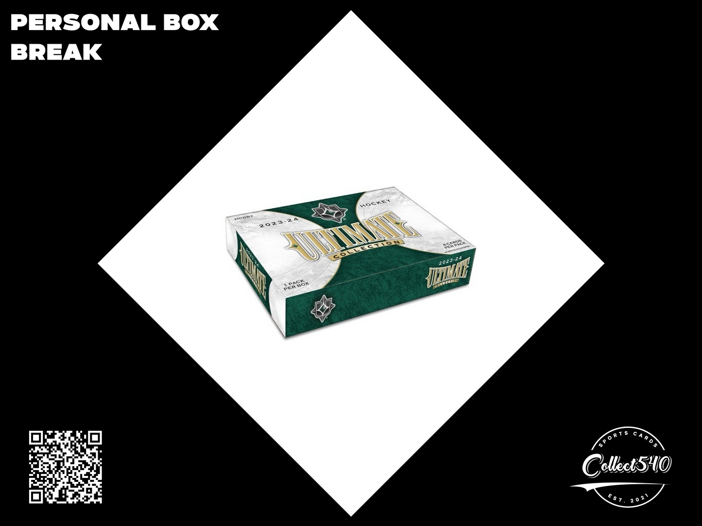 Personal Box Break 2023-24 Upper Deck Ultimate Collection Hockey Hobby