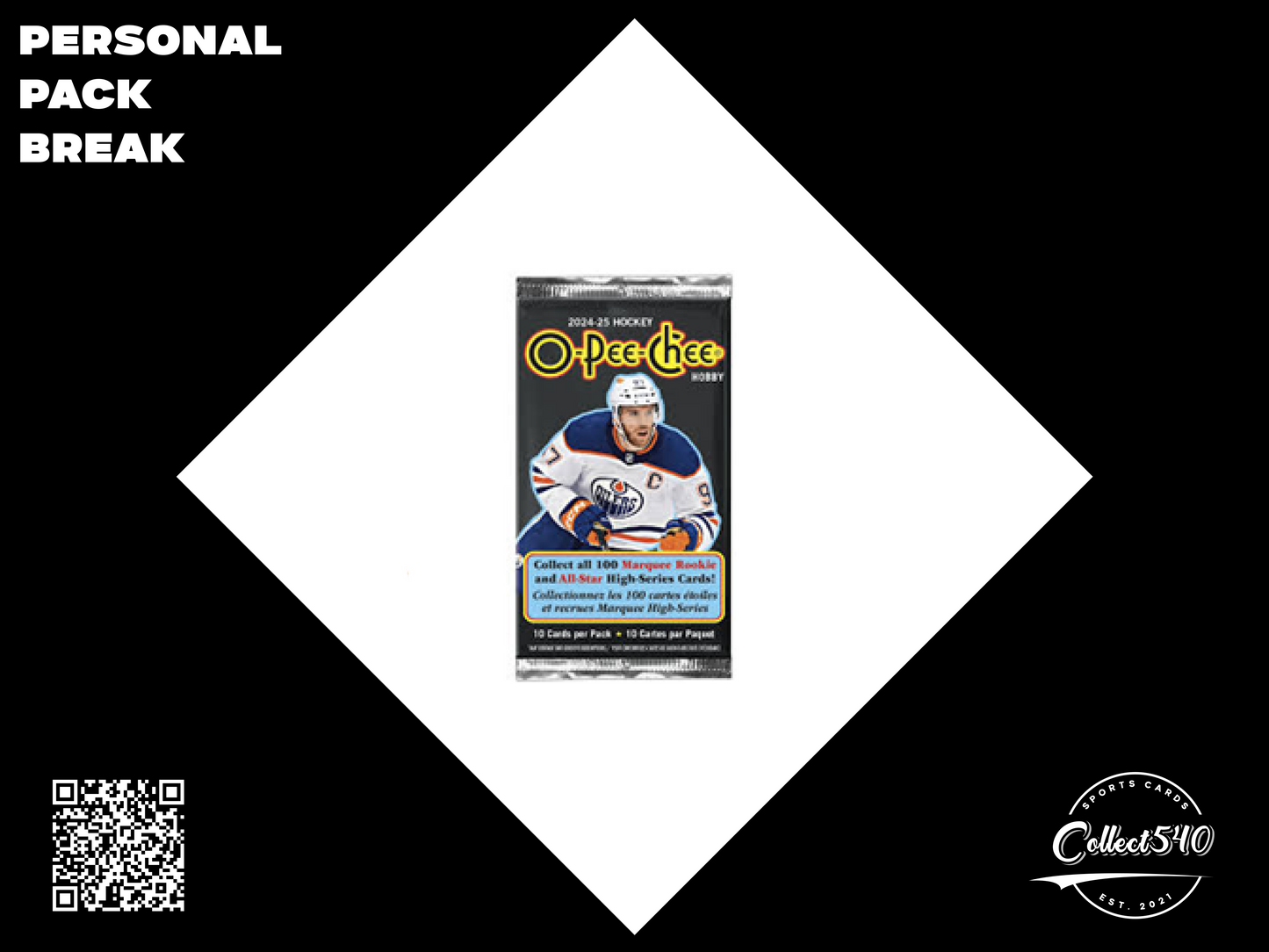 Personal Pack Break 2024-25 Upper Deck O-Pee-Chee Hockey Hobby