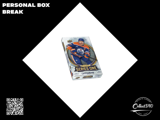 Personal Box Break 2025-26 Upper Deck Series 1 Hockey Hobby
