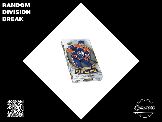 Random Division Break 2025-26 Upper Deck Series 1 Hockey Hobby