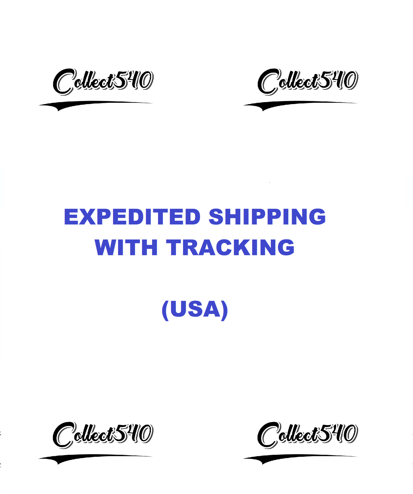 USA - Expedited Shipping Option with Tracking - Orders Ship Next Business Day