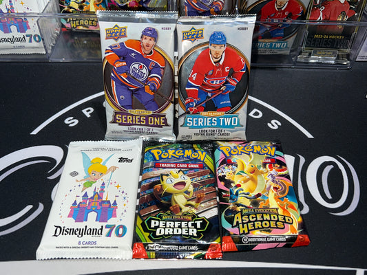 RANDOM DIGIT BREAK (5X PACK SALAD) - RTB HOCKEY #3253
