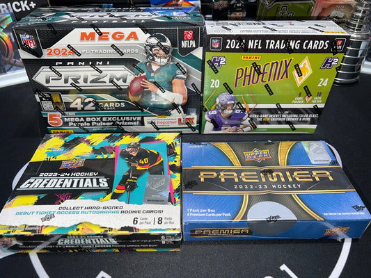 PICK YOUR TEAM BREAK (4X BOX MIXER) - PYT MULTI SPORT (HOCKEY/FOOTBALL) #1778