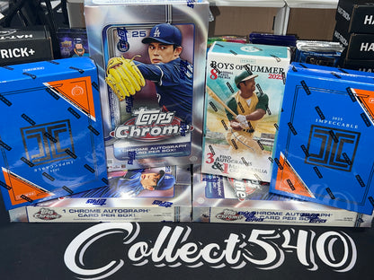 DISCOUNTED THICKY BASEBALL! RANDOM TEAM BREAK (6X BOX MIXER) - RTB BASEBALL #2322