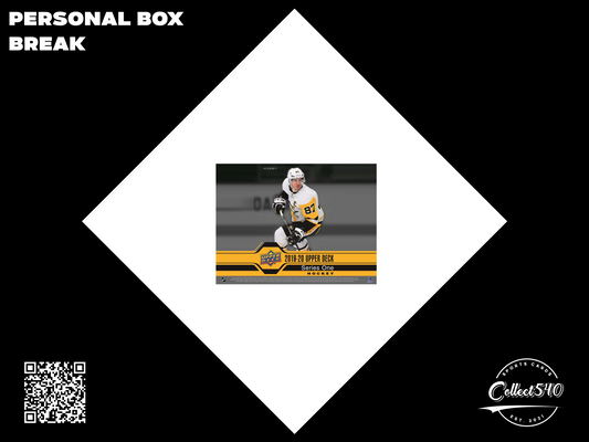 Personal Break 2019-20 Upper Deck Series One Hockey Retail Box