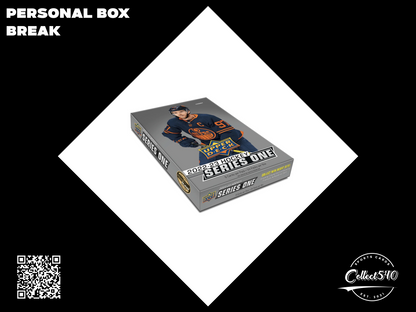 Personal Box Break 2022-23 Upper Deck Series 1 Hockey Hobby