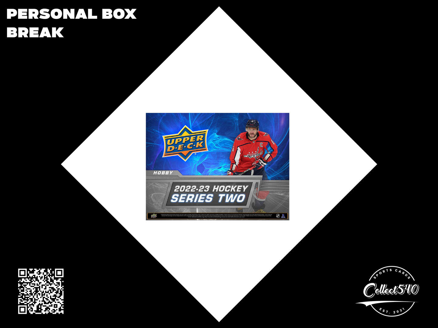 Personal Break 2022-23 UD Hockey Series Two HOBBY BOX