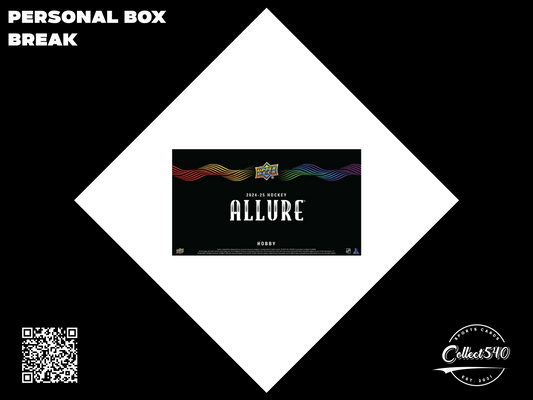 Personal Break 2024-25 UD Allure Hockey Hobby 1x Box