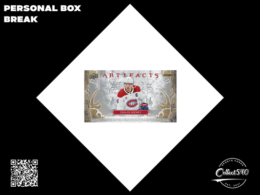 Personal Break 2024-25 UD Artifacts Hockey Hobby 1x Box