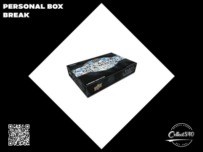 Personal Box Break 2024-25 Upper Deck Black Diamond Hockey Hobby