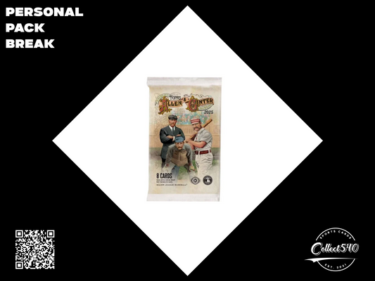 Personal Pack Break 2025 Topps Allen & Ginter Baseball Hobby