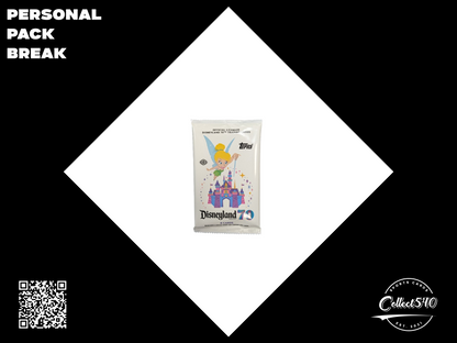 Personal Pack Break 2025 Topps Disneyland 70th Anniversary Hobby