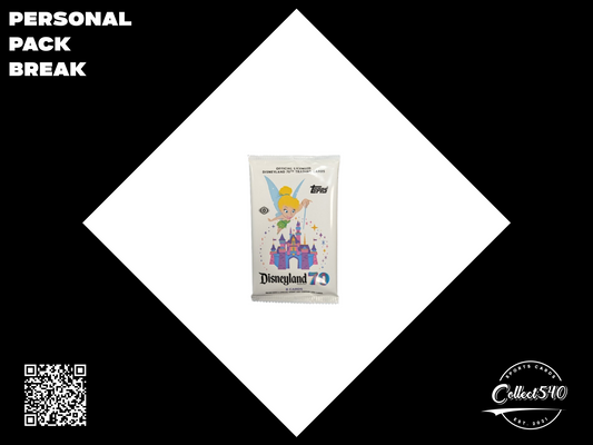 Personal Pack Break 2025 Topps Disneyland 70th Anniversary Hobby