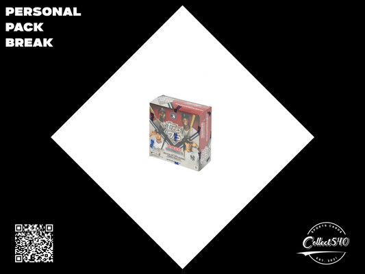 Personal Pack Break 2026 Topps Series 1 Baseball Mega