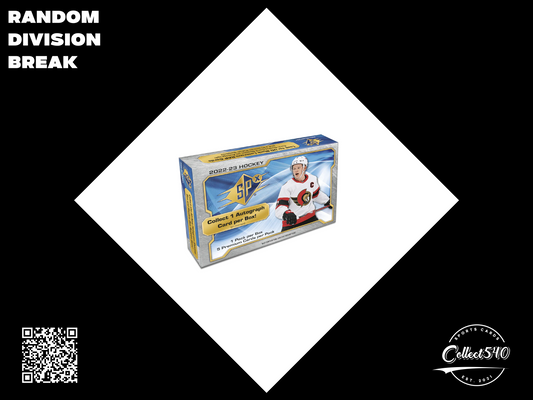 Random Division 2022-23 Upper Deck SPx Hockey Hobby