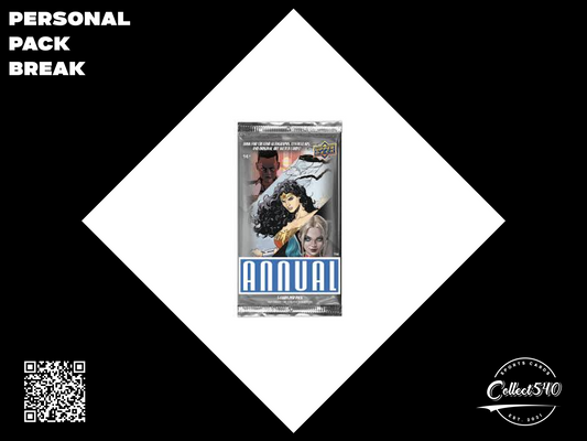 Personal Pack Break 2023-24 Upper Deck DC Annual Hobby
