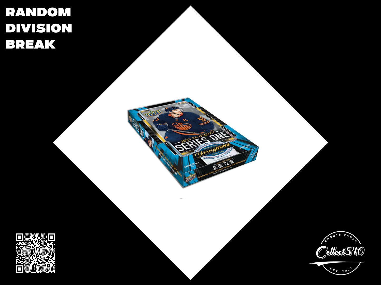 Random Division Break 2023-24 Upper Deck Series 1 Hockey Hobby
