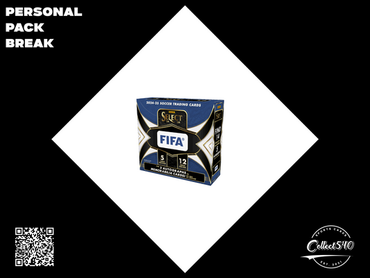 Personal Pack Break 2024-25 Panini Select Soccer FIFA Hobby