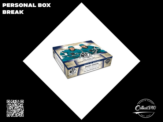 Personal Box Break 2024-25 Upper Deck SP Authentic Hockey Hobby