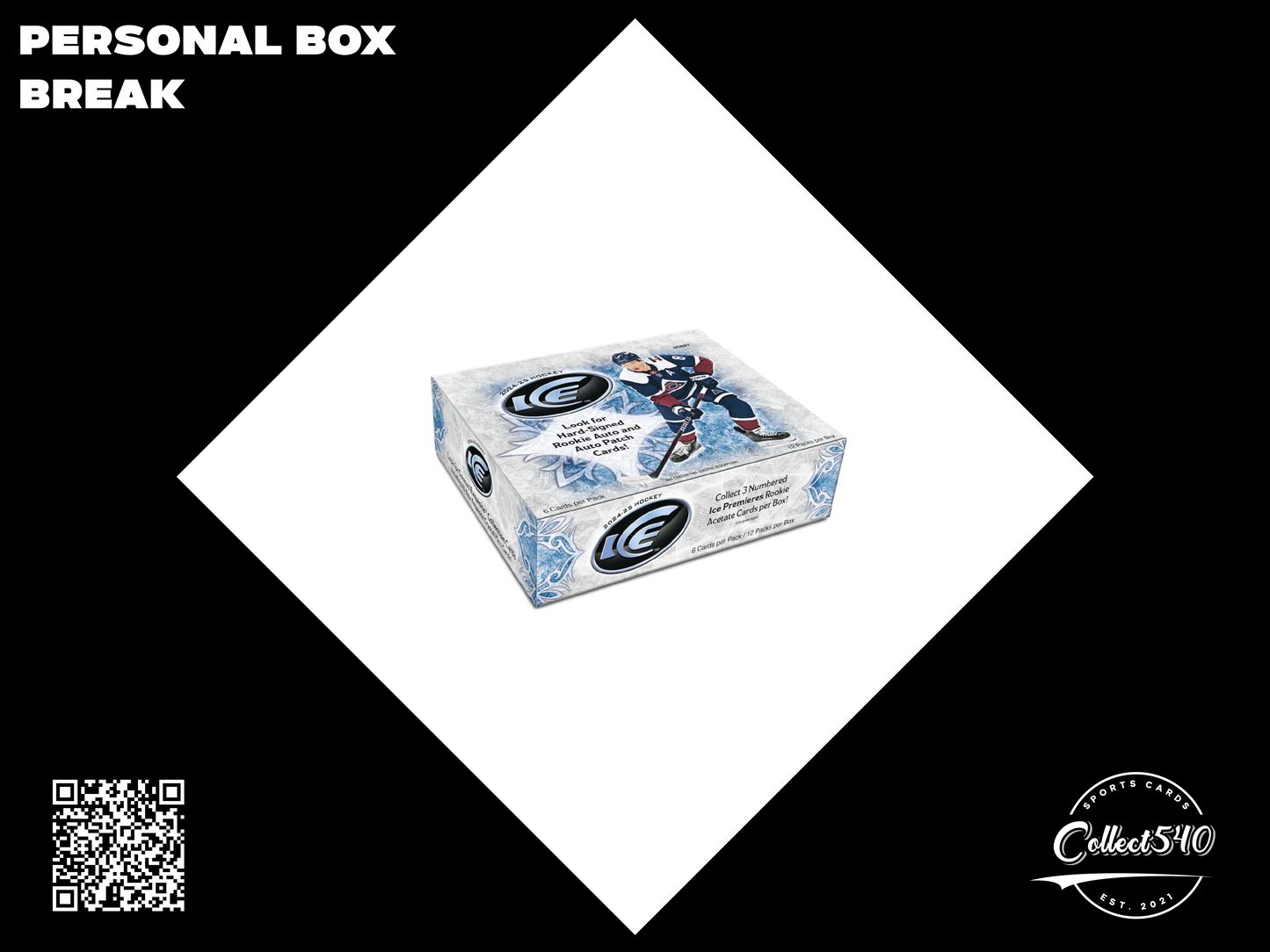Personal Box Break 2024-25 Upper Deck Ice Hockey Hobby