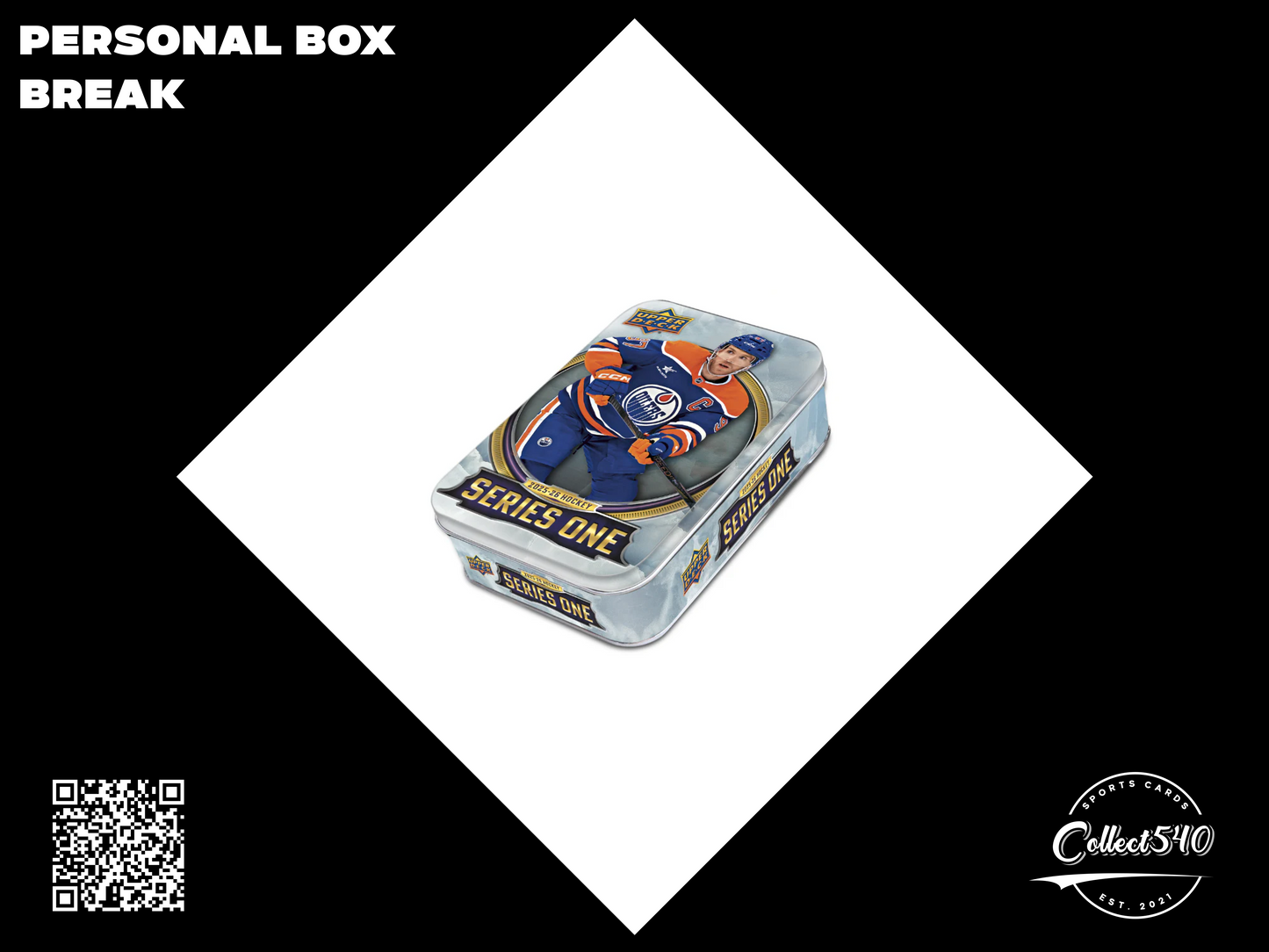 Personal Box Break 2025-26 Upper Deck Series 1 Hockey Tin