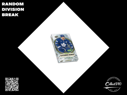 Random Division Break 2025-26 Upper Deck Extended Series Hockey Hobby