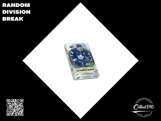 Random Division Break 2025-26 Upper Deck Extended Series Hockey Hobby