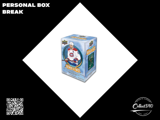 Personal Box Break 2025-26 Upper Deck Series 2 Hockey Blaster