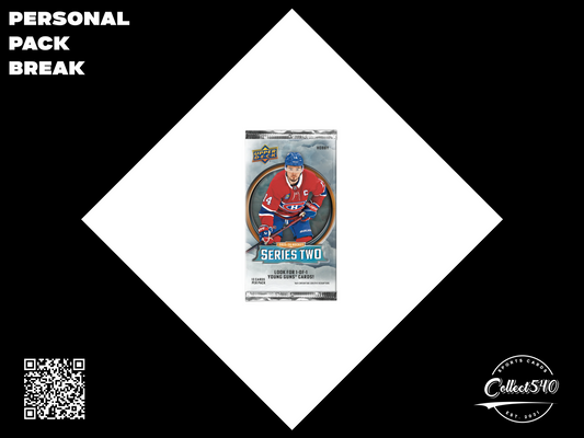Personal Pack Break 2025-26 Upper Deck Series 2 Hockey Hobby