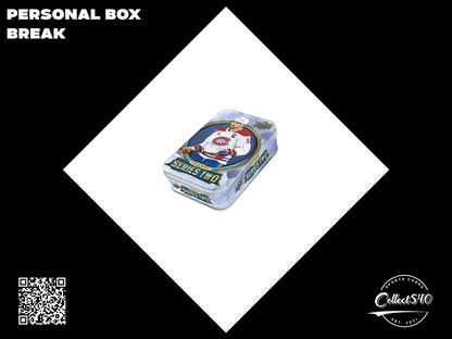 Personal Box Break 2025-26 Upper Deck Series 2 Hockey Tin
