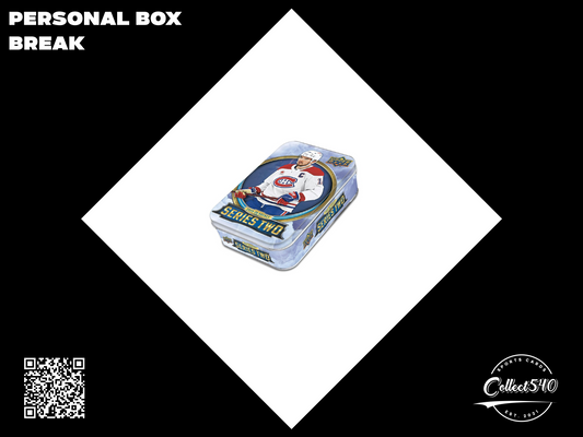 Personal Box Break 2025-26 Upper Deck Series 2 Hockey Tin