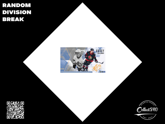 Random Division Break 2025-26 Upper Deck SPX Hockey Hobby