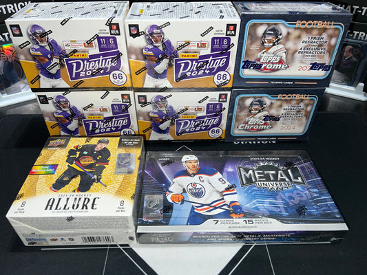 PICK YOUR TEAM BREAK (6X BOX MIXER) - PYT MULTI SPORT (HOCKEY/FOOTBALL) #1724