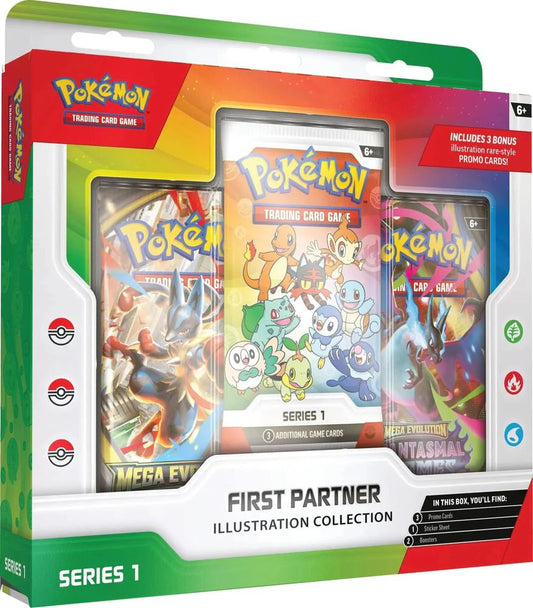 Personal Box Break Pokemon First Partner Illustration Collection Series 1