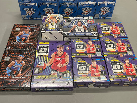 **DISCOUNTED** SUPER MEGA RANDOM TEAM BREAK (10X BOX MIXER) - RTB BASKETBALL #2329 + (5X GIVEAWAYS)