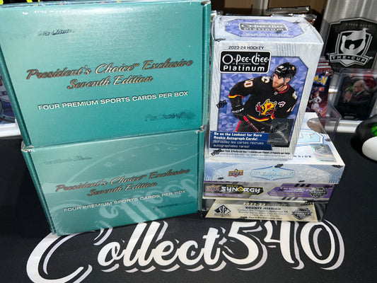 RANDOM TEAM BREAK (6X BOX MIXER) - RTB HOCKEY #2619 (Read Description for President's Choice)