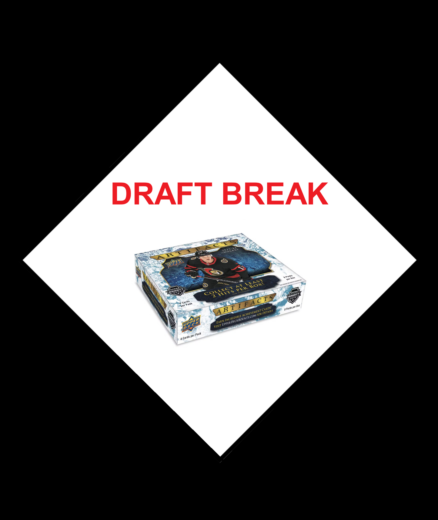 Draft Break 2023-24 UD Artifacts Hockey Hobby 1x Box