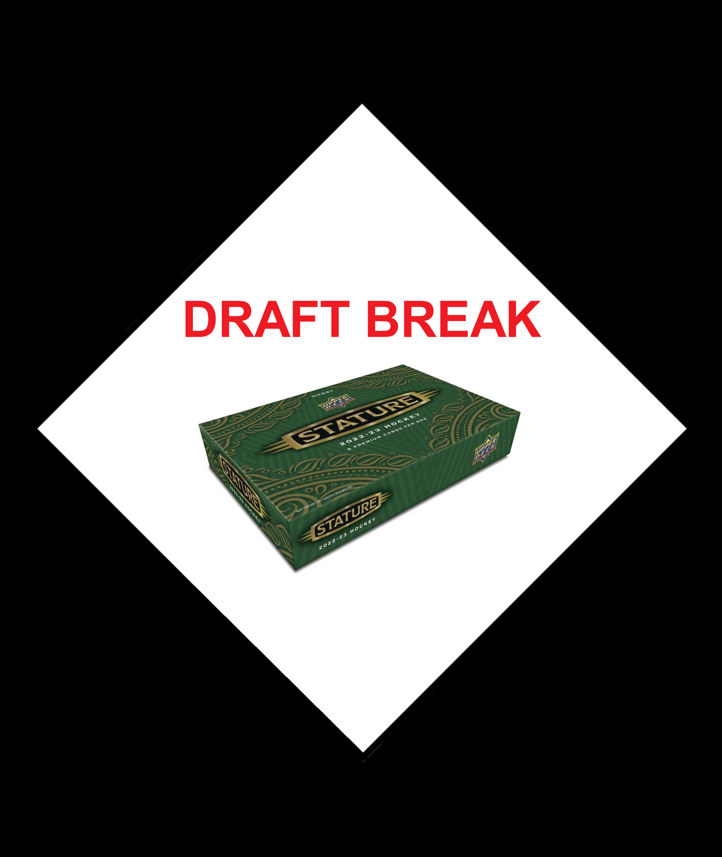Draft Break 2022-23 UD Stature Hockey Hobby 1x Box