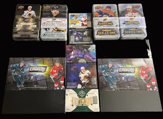 "THE SUPER MEGA" RANDOM TEAM BREAK (11x BOX MIXER) + (1X 25-26 FLAIR BOX GIVEAWAY) - RTB HOCKEY #3300