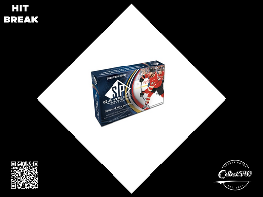 Hit Break 2025-26 Upper Deck SP Game Used Hockey